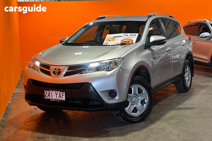 Silver 2014 Toyota RAV4 Wagon Gx (4X4)