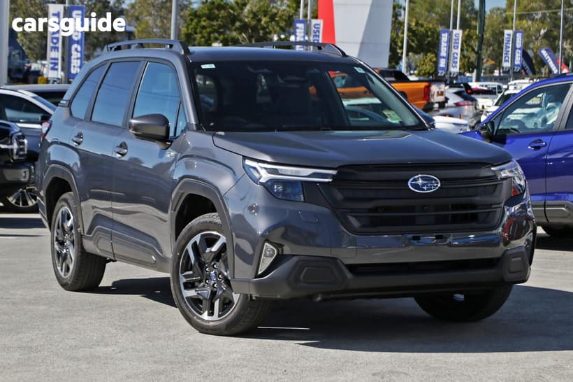 Grey 2025 Subaru Forester Wagon Hybrid (Awd)