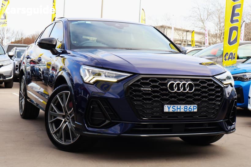 Blue 2021 Audi Q3 Wagon 40 Tfsi Quattro S Line