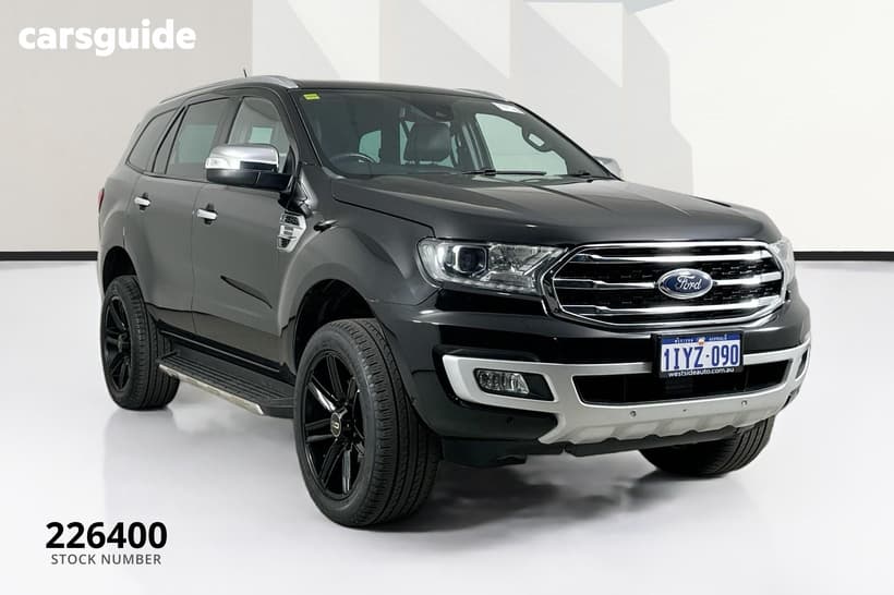 Black 2020 Ford Everest Wagon Titanium (4Wd 7 Seat)