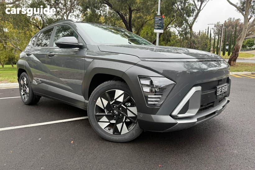 Grey 2025 Hyundai Kona Wagon Premium