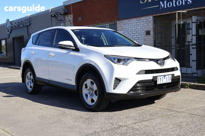 White 2016 Toyota RAV4 Wagon Gx (4X4)