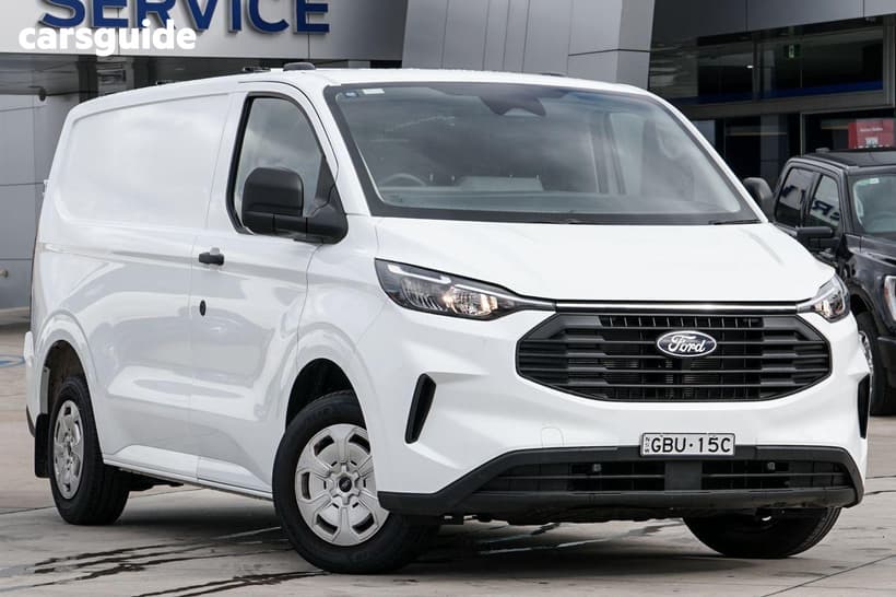 White 2025 Ford Transit Custom Van Trend (Swb)