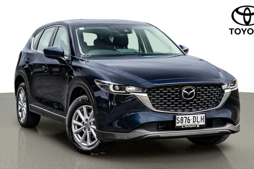 Blue 2023 Mazda CX-5 Wagon G20 Maxx (Fwd)