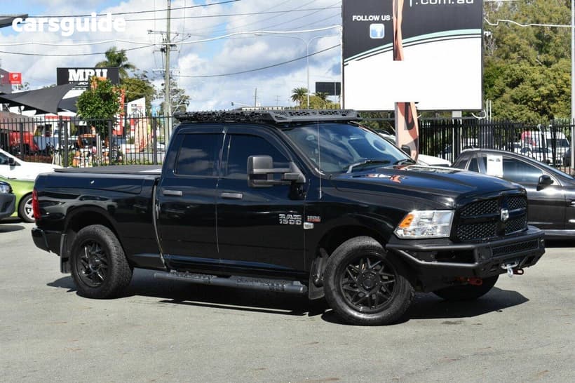 Black 2019 RAM 1500 Coach Express (4X4) W/Ramboxes