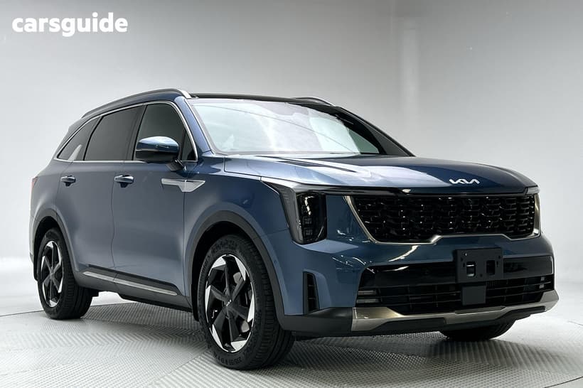 Blue 2024 Kia Sorento Wagon Gt-Line Hev Awd