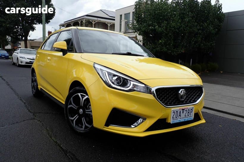 Yellow 2022 MG MG3 Hatchback Excite (With Navigation)