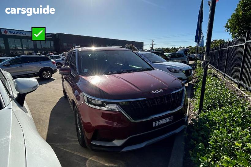 Red 2021 Kia Carnival Wagon S