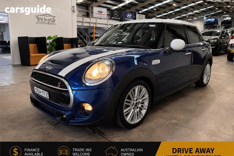 Blue 2016 Mini Hatch Hatch COOPER S F