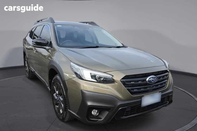 Green 2021 Subaru Outback Wagon Awd Sport