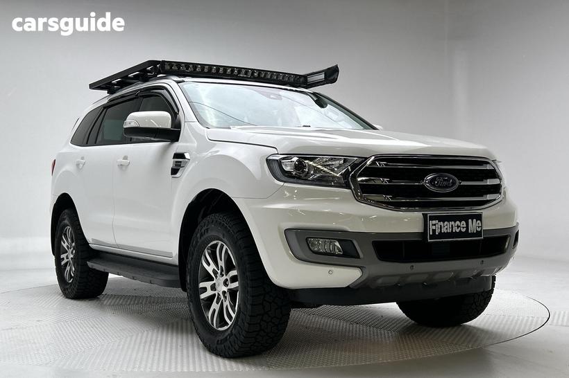 White 2019 Ford Everest Wagon Trend (Rwd 7 Seat)