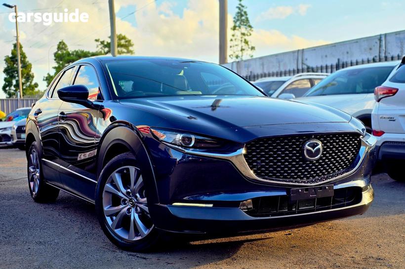 Blue 2020 Mazda CX-30 Wagon G20 Touring Vision (Fwd)
