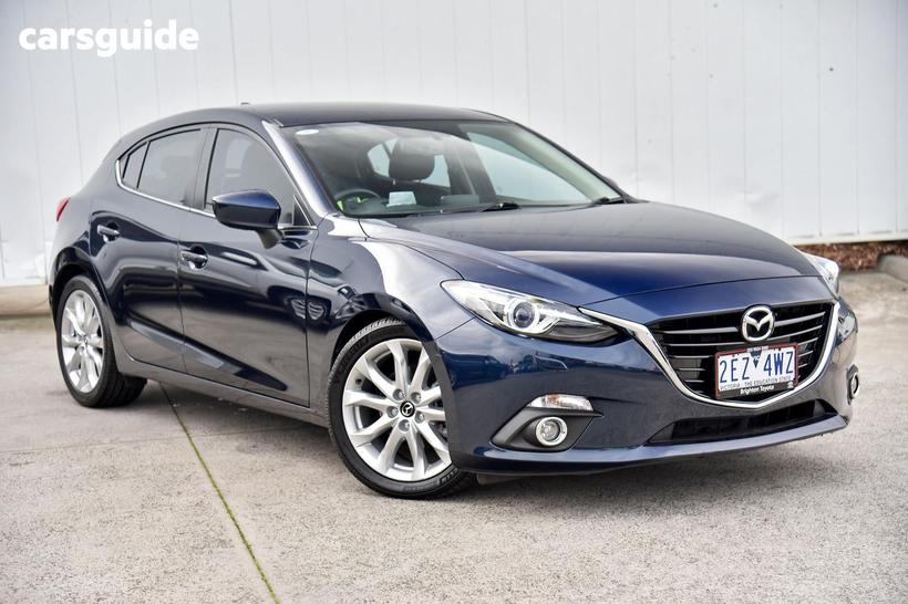 Blue 2015 Mazda 3 Hatchback Sp25 Gt
