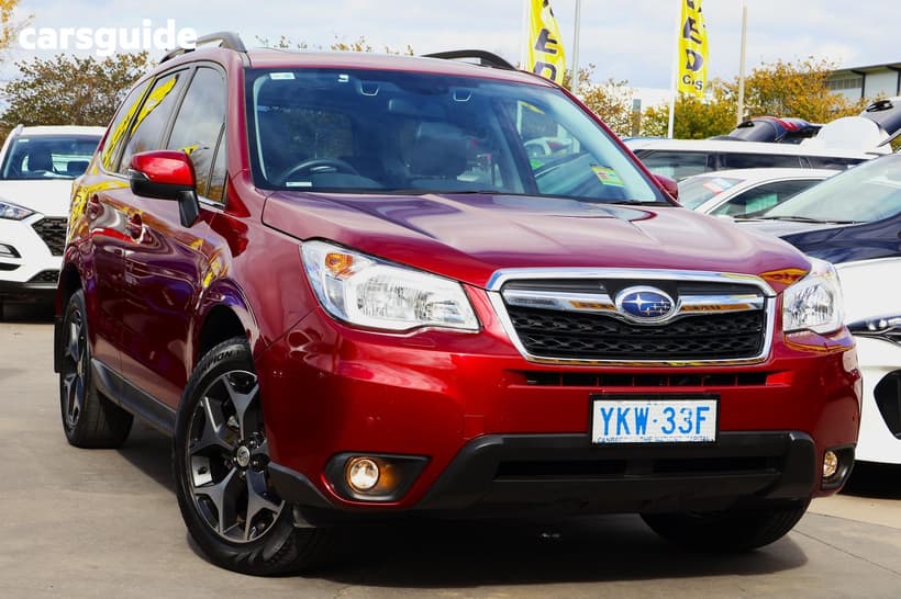 Red 2015 Subaru Forester Wagon 2.5I-S