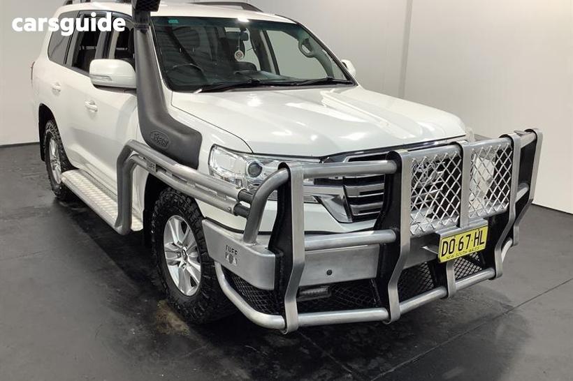 White 2016 Toyota Landcruiser Wagon Gxl (4X4)