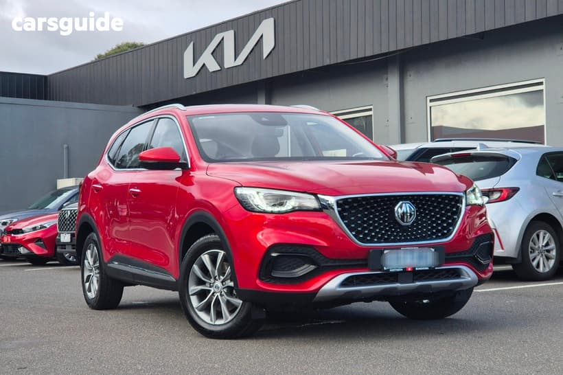 Red 2022 MG HS Wagon Phev Excite +Ev