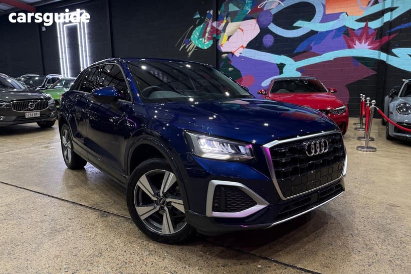 Blue 2021 Audi Q2 Wagon 35 Tfsi