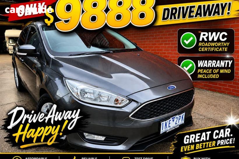 Grey 2017 Ford Focus Hatchback Trend