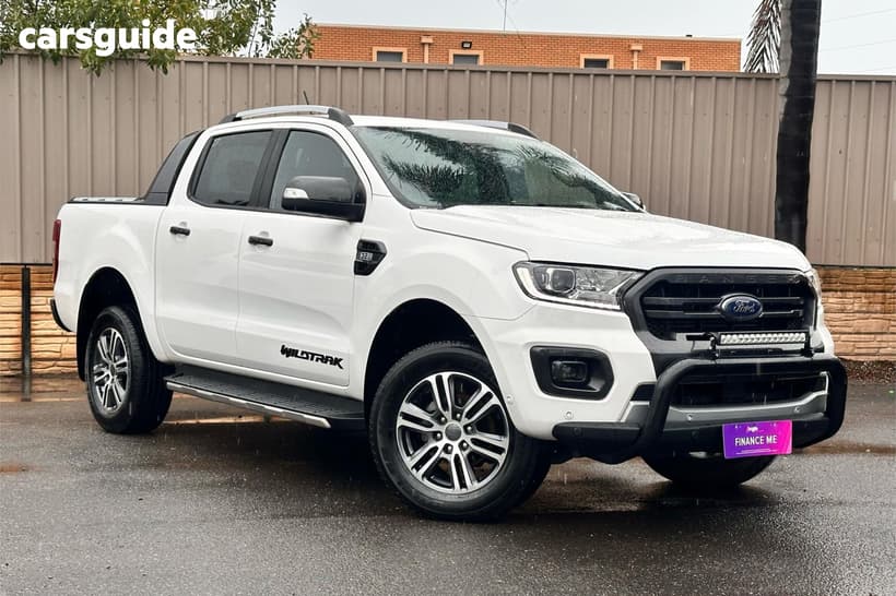 White 2021 Ford Ranger Double Cab Pick Up Wildtrak 3.2 (4X4)