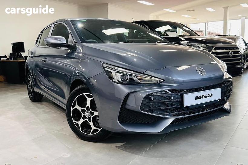Grey 2025 MG MG3 Hatchback Essence Hybrid+
