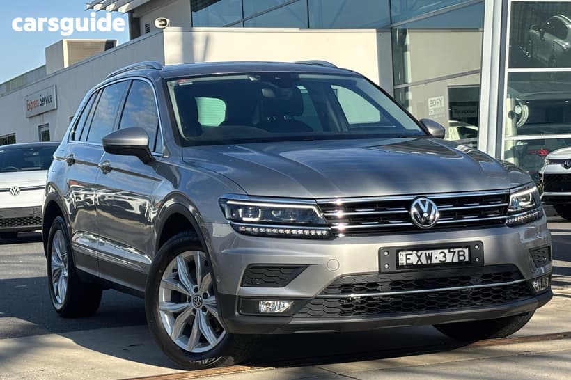 Silver 2017 Volkswagen Tiguan Wagon 140 Tdi Highline