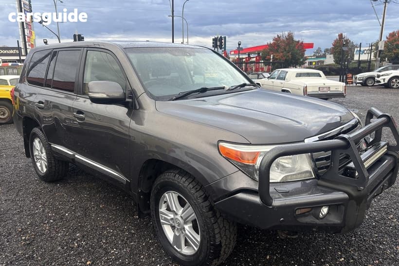 Grey 2014 Toyota Landcruiser Wagon Sahara (4X4)