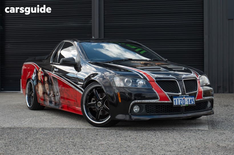 Black 2009 Holden Commodore Utility Ss-V