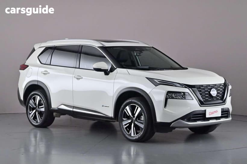 White 2023 Nissan X-Trail Wagon Ti (4Wd) E-Power (Hybrid)