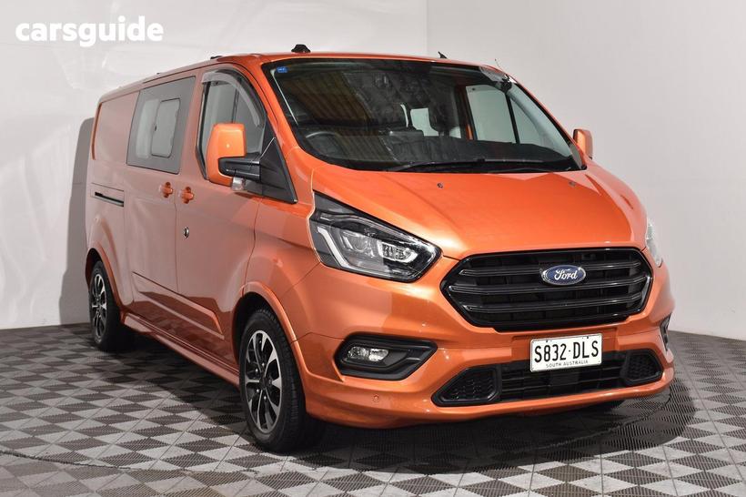 Orange 2023 Ford Transit Custom Van 320L Sport Dciv (Lwb)