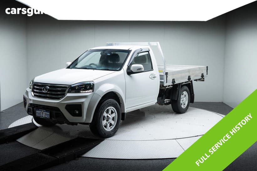 White 2020 Great Wall Steed Cab Chassis (4X4)