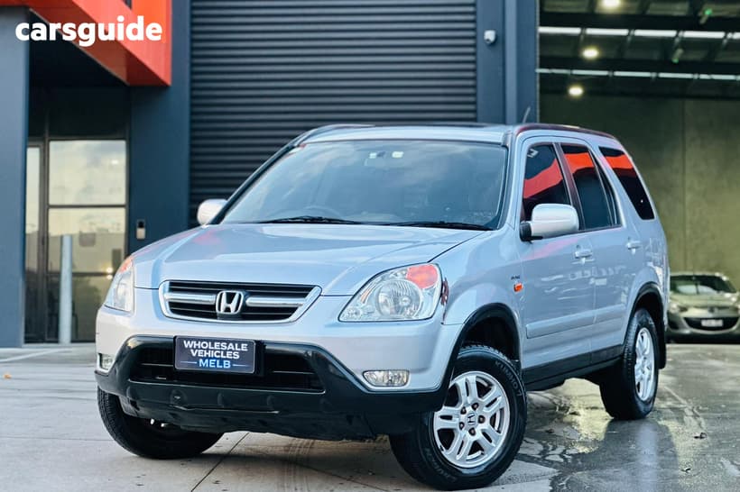 Silver 2003 Honda CR-V Wagon (4X4) Sport