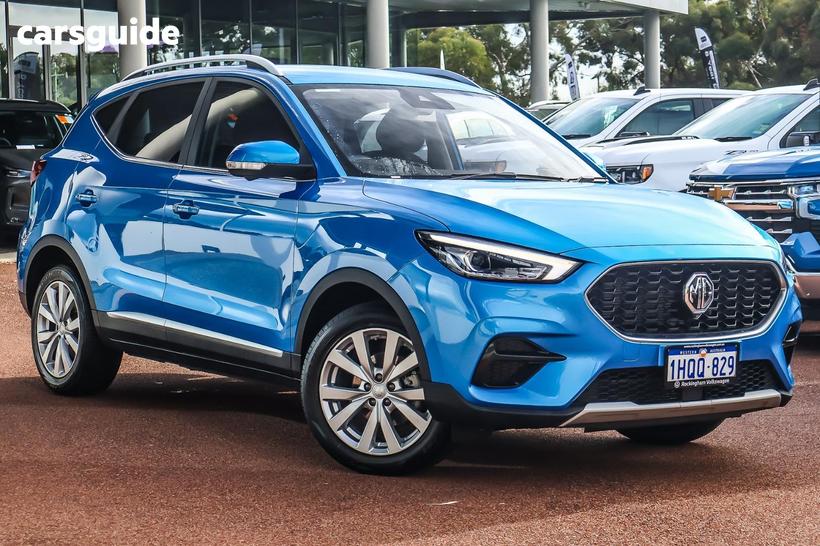 Blue 2022 MG ZST Wagon Core