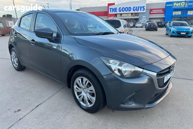Grey 2014 Mazda 2 Hatchback Neo