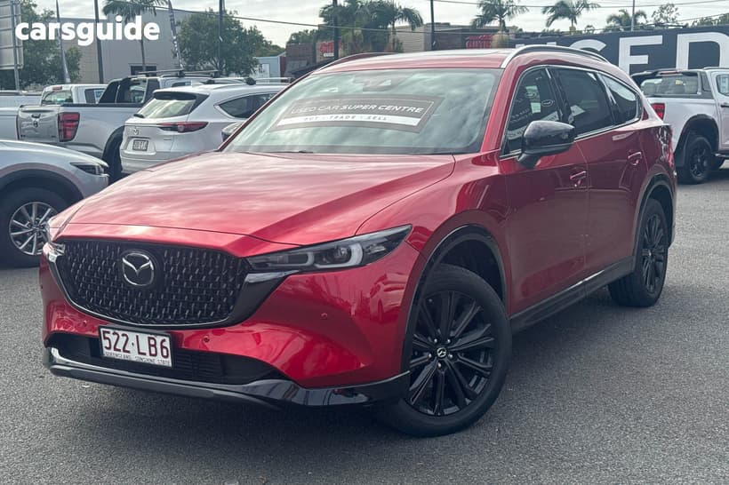 Red 2023 Mazda CX-8 Wagon D35 Gt Sp (Awd)
