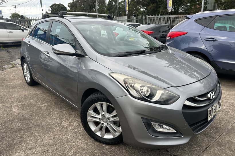 Silver 2013 Hyundai I30 Hatchback Elite