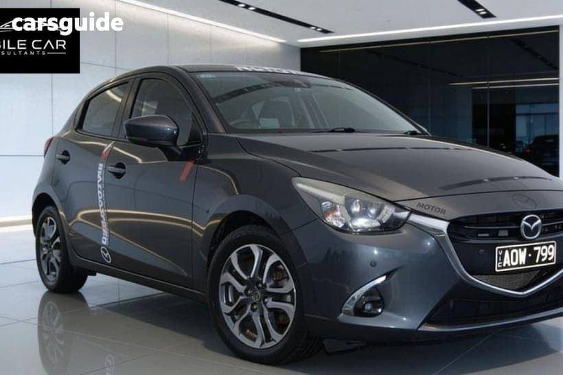 Grey 2017 Mazda 2 Hatchback Gt