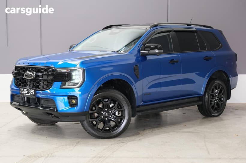Blue 2024 Ford Everest Wagon Sport (4Wd)