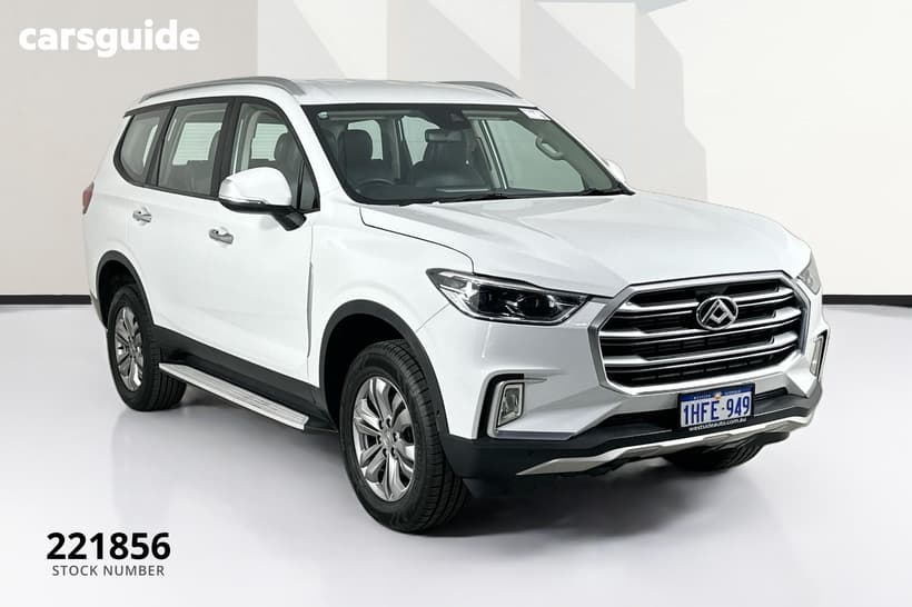 White 2021 LDV D90 Wagon (2Wd)