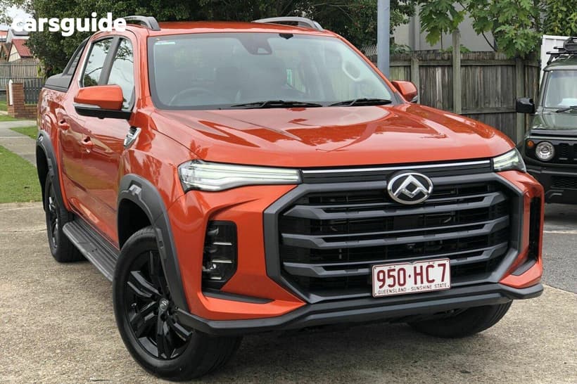 Orange 2023 LDV T60 Double Cab Utility Max Luxe (4X4)