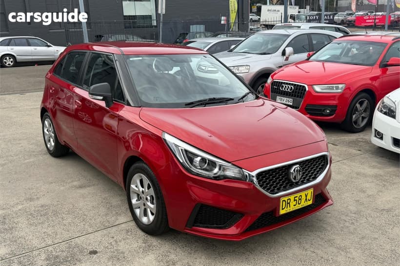 Red 2021 MG MG3 Hatchback Core