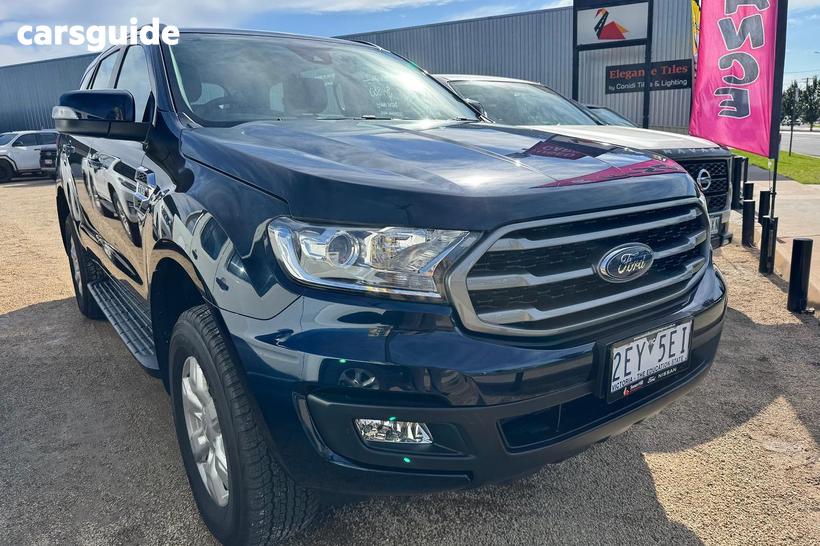Blue 2022 Ford Everest Wagon Ambiente (Rwd)