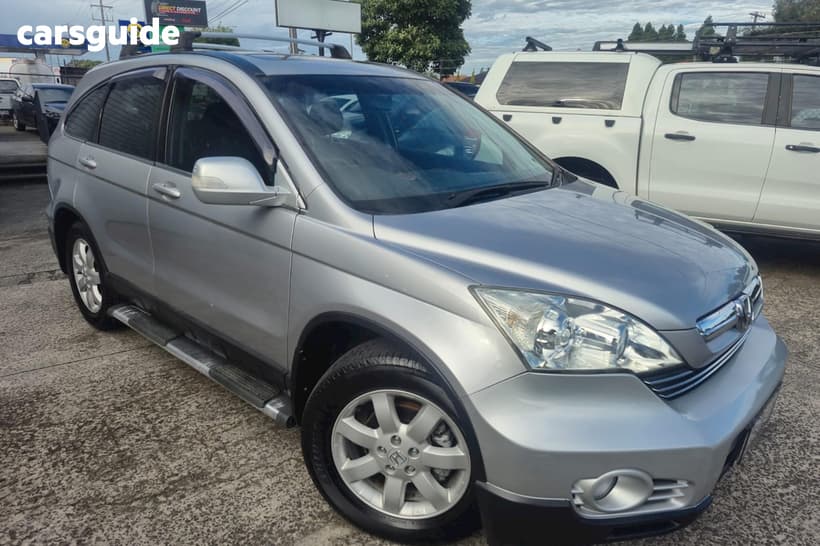 Silver 2007 Honda CR-V Wagon (4X4) Luxury