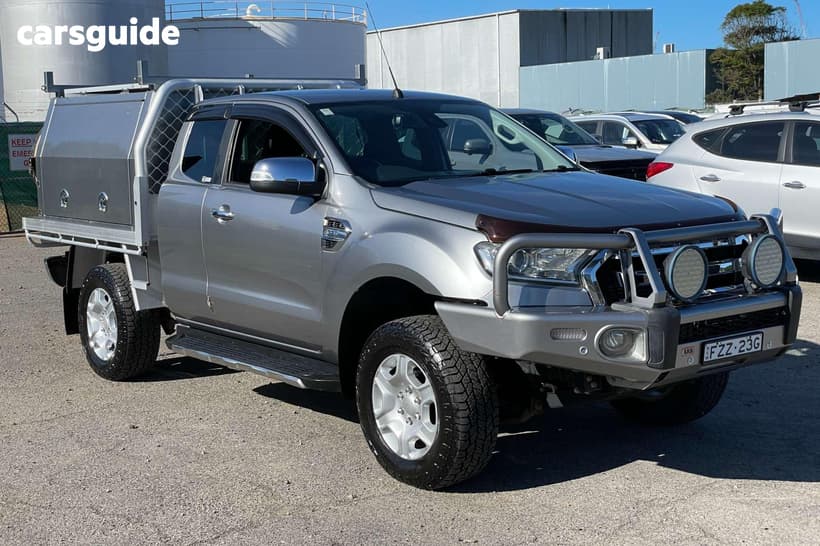Silver 2017 Ford Ranger Super Cab Utility Xlt 3.2 (4X4)