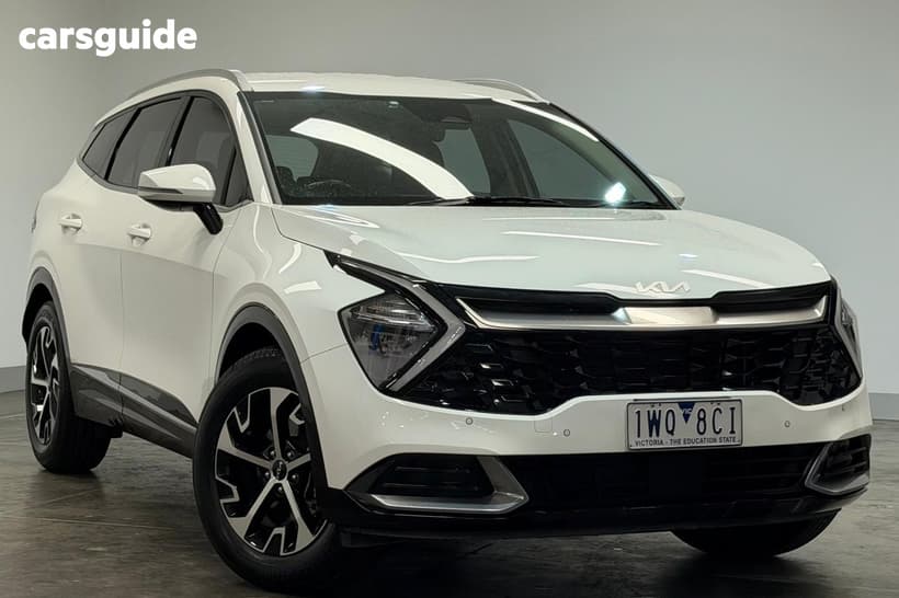 White 2022 Kia Sportage Wagon Sx (Fwd)