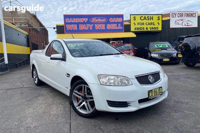 White 2011 Holden Commodore Utility Omega