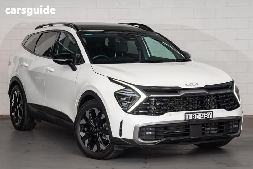 White 2023 Kia Sportage Wagon Gt-Line (Awd)