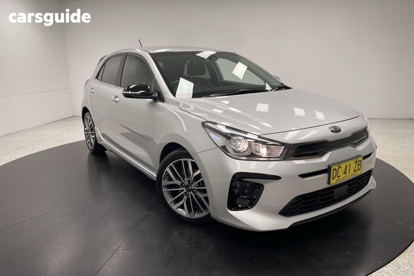 Silver 2019 Kia RIO Hatchback Gt-Line