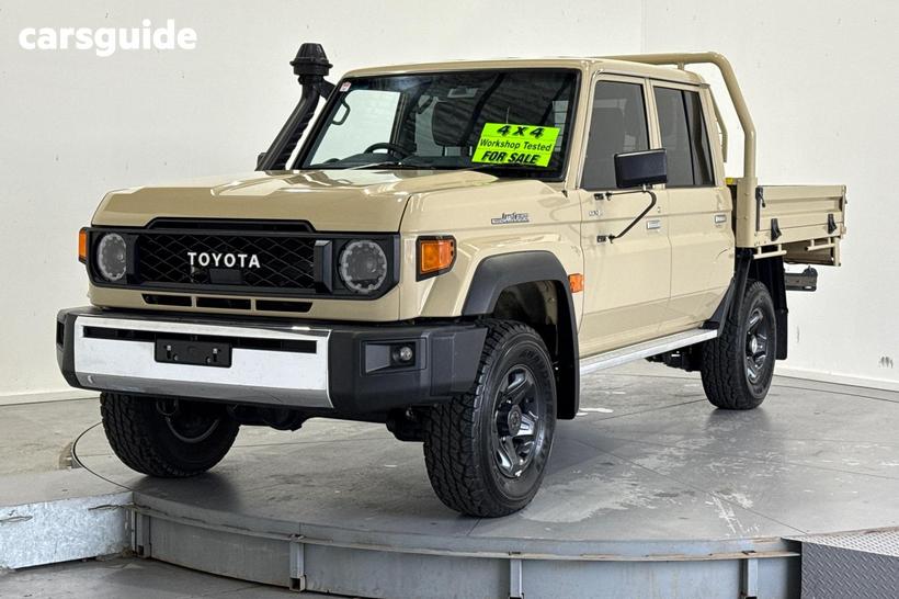 Beige 2024 Toyota Landcruiser Double Cab Chassis Lc79 Gxl