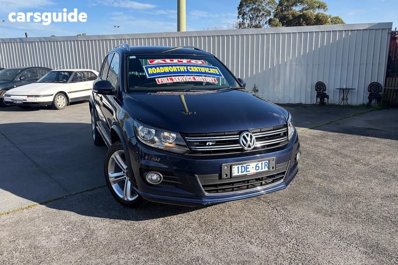 Blue 2015 Volkswagen Tiguan Wagon 130 Tdi (4X4)