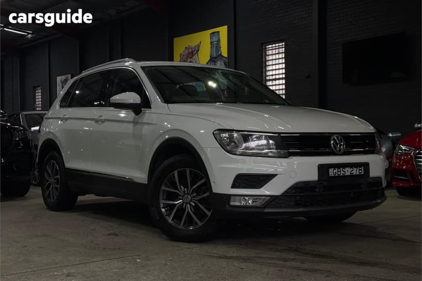 White 2017 Volkswagen Tiguan Wagon 132 Tsi Comfortline